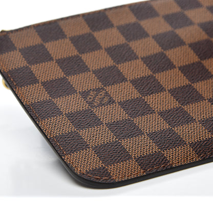 Louis Vuitton Damier Ebene Neverfull MM GM Pochette 5 of 8