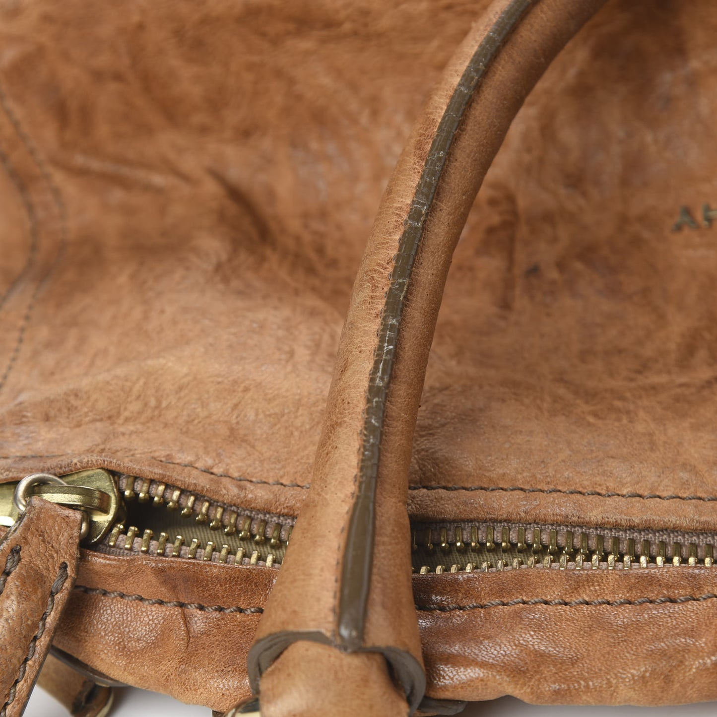 Tumbled Sheepskin Medium Pandora Caramel