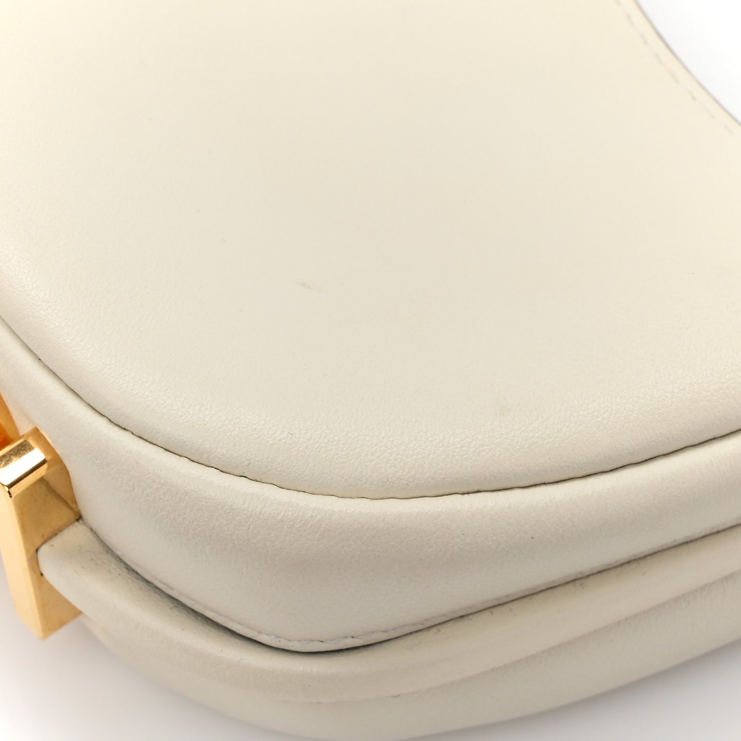 Vitello Grace Matte Nano Fendigraphy Hobo Charm White Ice