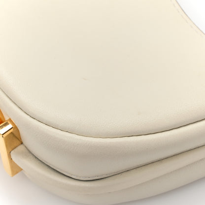 Fendi Vitello Grace Matte Nano Fendigraphy Hobo Charm White Ice 11 of 11