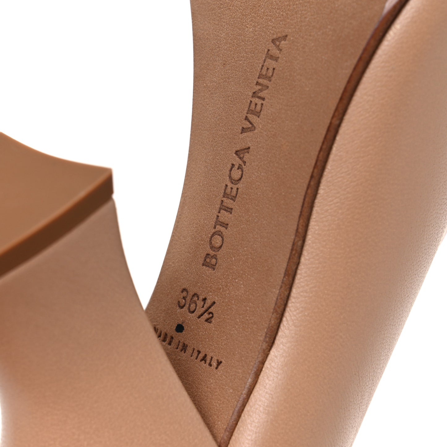 Nappa Almond Pumps 36.5 Cipria