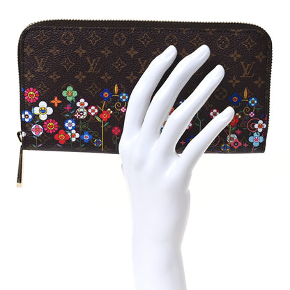Louis Vuitton LV X TM Monogram Flowers Zippy Wallet 2 of 12