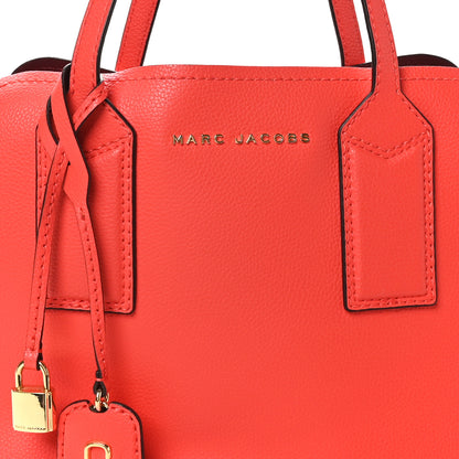 Marc Jacobs Pebbled Calfskin The Editor 38 Tote True Red 7 of 9
