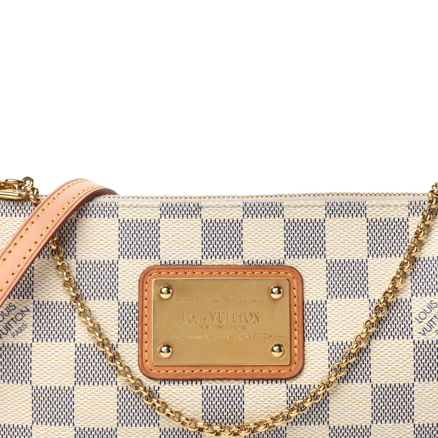 Damier Azur Eva Clutch