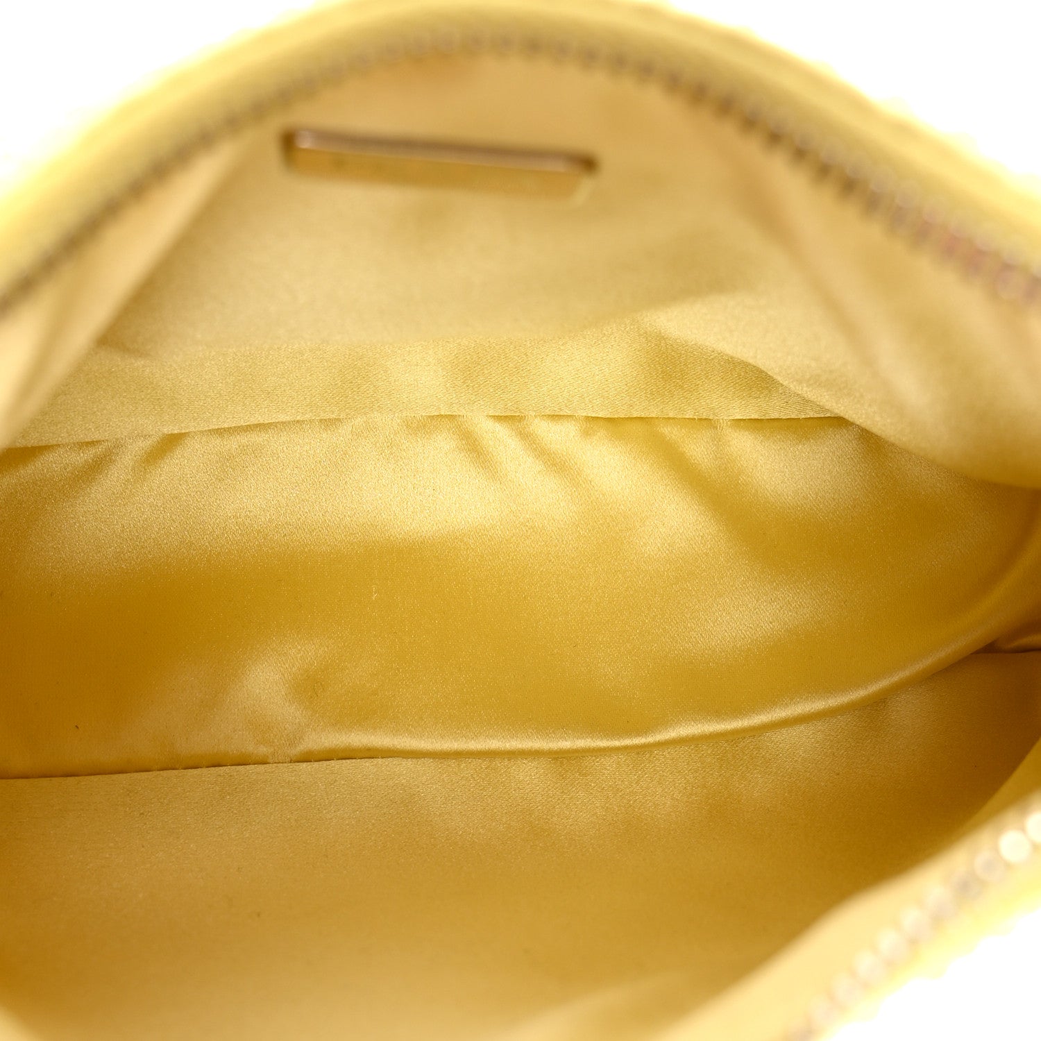 Prada Satin Crystal Re-Edition 2005 Shoulder Bag Ananas 5 of 9
