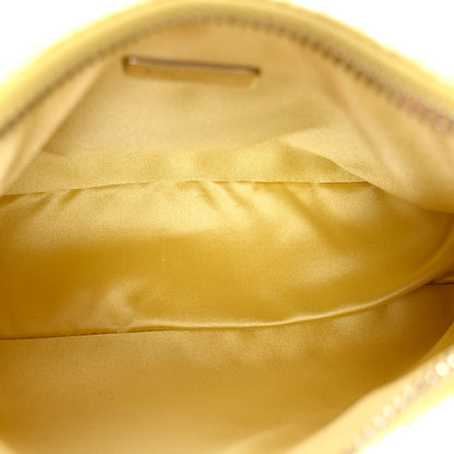 Prada Satin Crystal Re-Edition 2005 Shoulder Bag Ananas 5 of 9