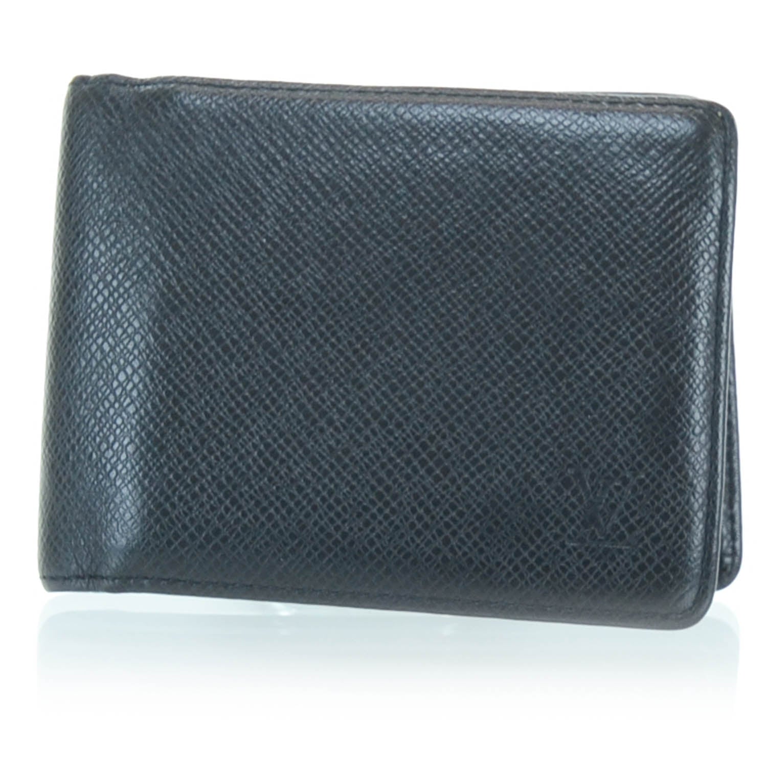 Louis Vuitton Taiga Mens Billfold Wallet with 3 Flaps 1 of 7