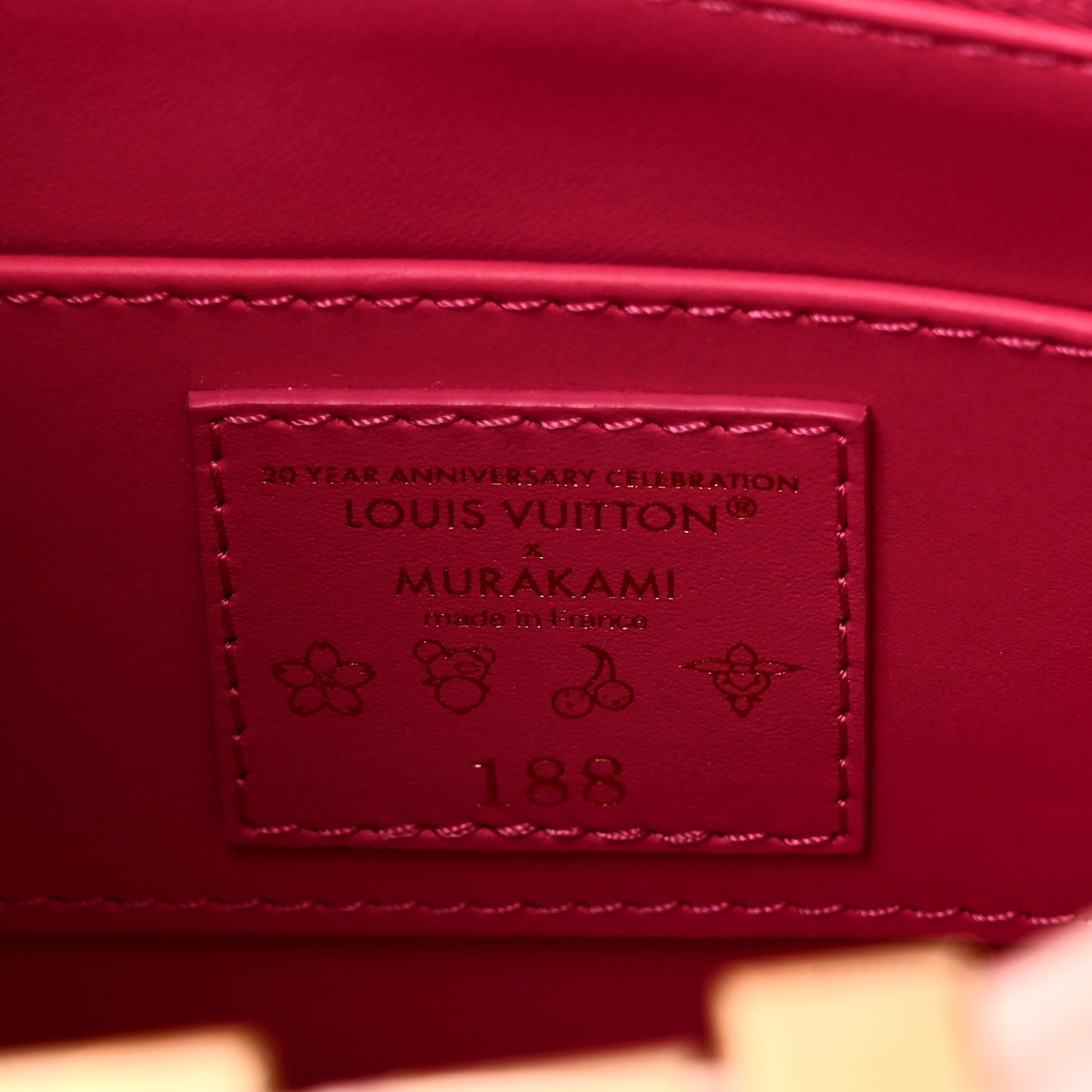 LV X TM Taurillon Superflat Panda Capucines BB Opal Pink