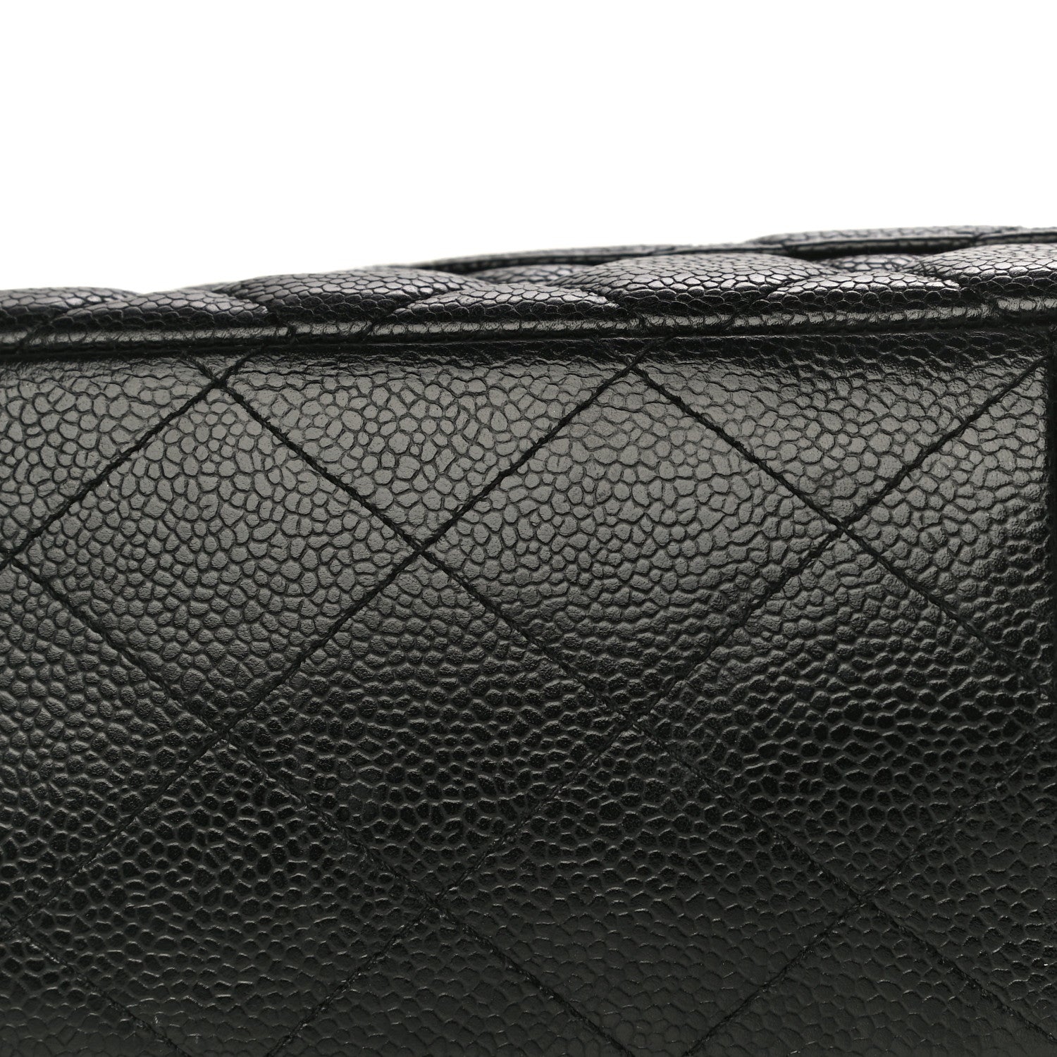 Chanel Caviar Quilted Jumbo Single Flap Black 10 of 25