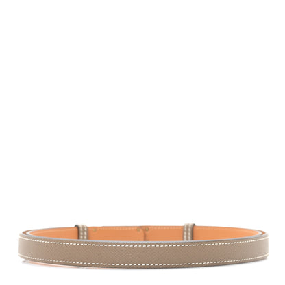 Hermes Epsom Kelly Belt Etoupe 2 of 4