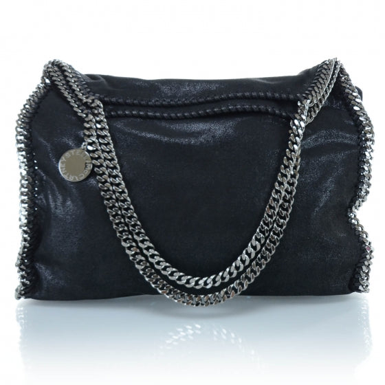 Stella McCartney Leather Falabella Tote Black 1 of 2