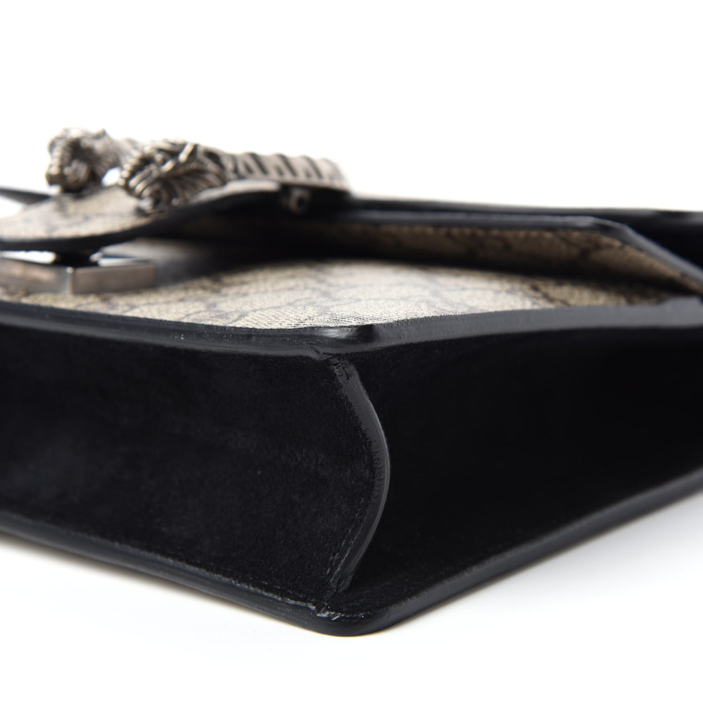 GG Supreme Monogram Mini Dionysus Shoulder Bag Black