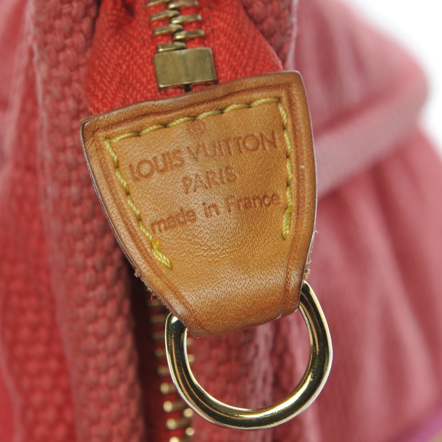 Louis Vuitton Toile Antigua Cabas MM Red 6 of 11