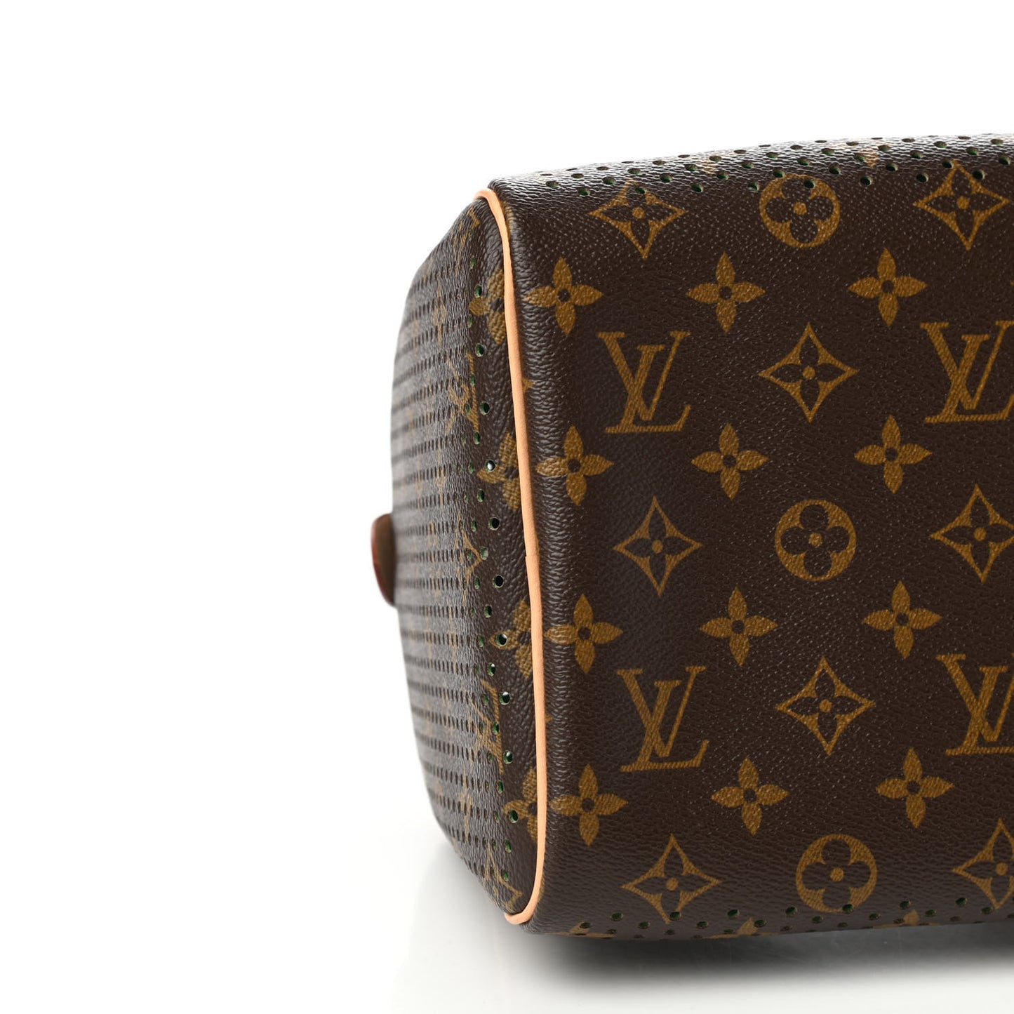 Monogram Perforated Speedy 30 Green