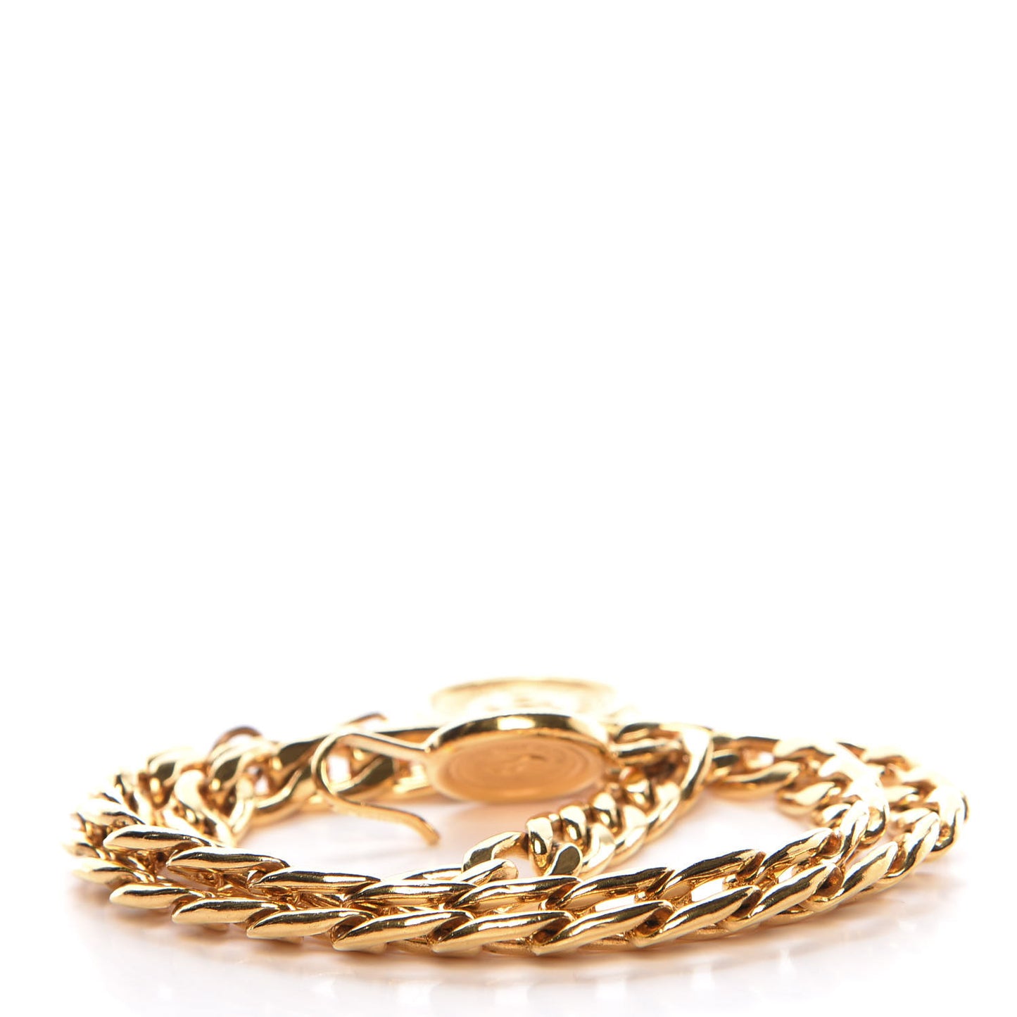 Chain Medallion Belt Gold