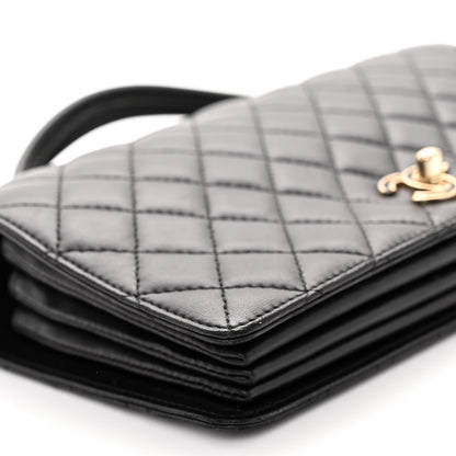 Chanel Lambskin Quilted Small Citizen Chic Flap Black 9 of 10