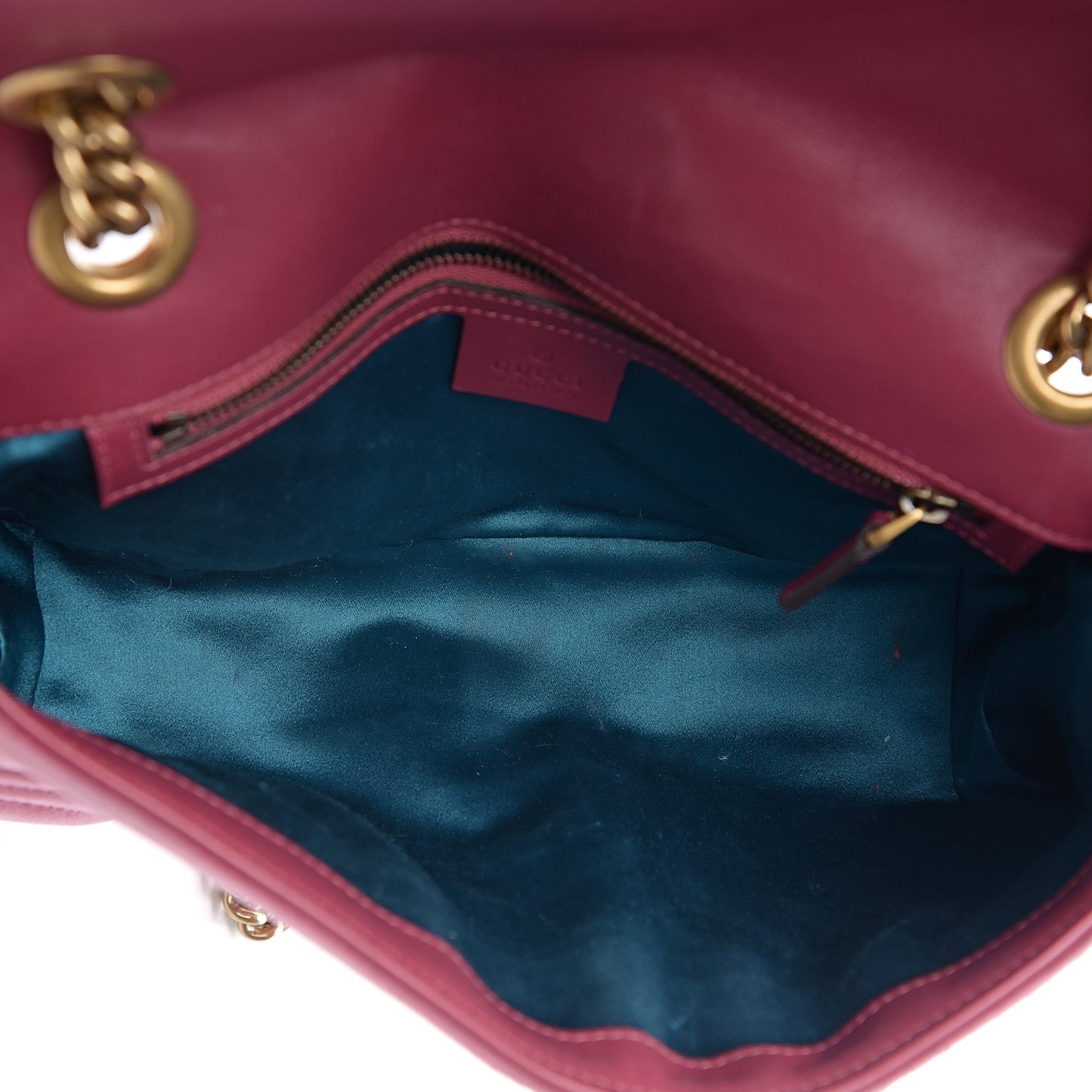 Velvet Matelasse Small GG Marmont Shoulder Bag Light Raspberry Rose