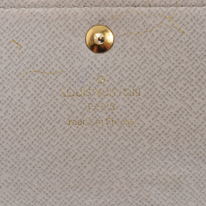 Louis Vuitton Monogram Dentelle Sarah Wallet Silver 4 of 6