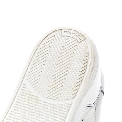 Chanel Calfskin Womens Logo Sneakers 39 White Black 19 of 23