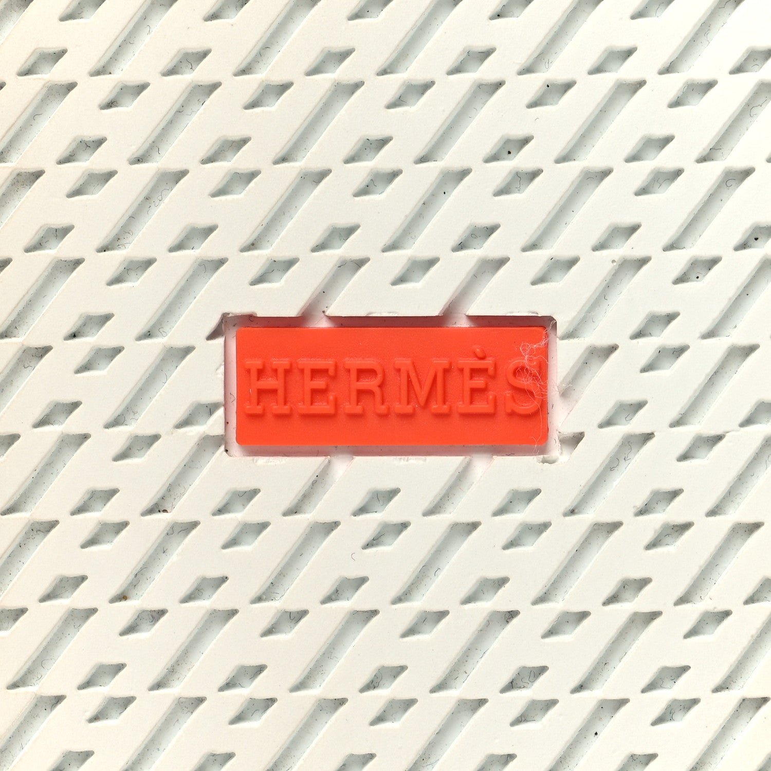 Hermes Calfskin Womens Deep Sneakers 39 White 7 of 9