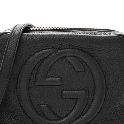 Gucci Pebbled Calfskin Small Soho Disco Bag Black 8 of 15