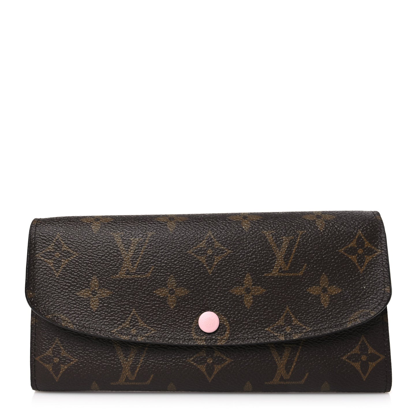 Monogram Emilie Wallet Rose Ballerine