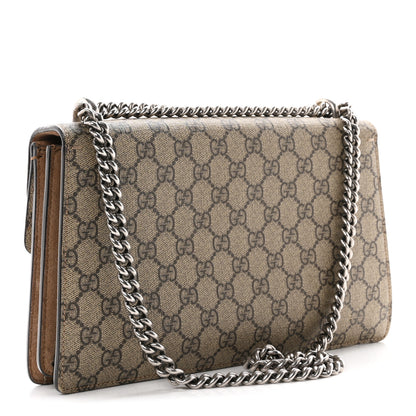 Gucci GG Supreme Monogram Small Dionysus Shoulder Bag Taupe 3 of 10