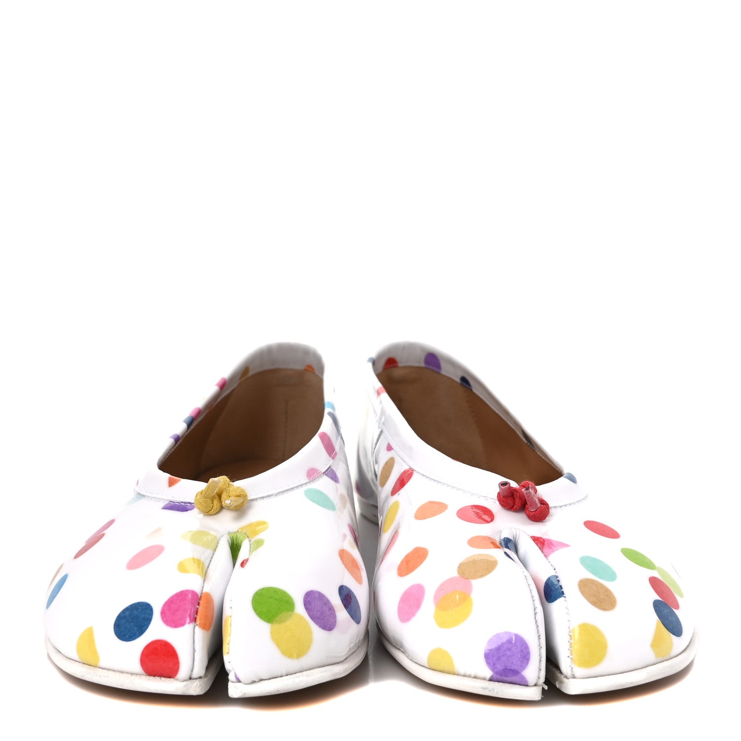 Maison Margiela PVC Confetti Printed Tabi Ballerina Flats 37 Multicolor 3 of 9