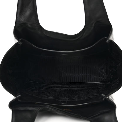 Prada Nappa Quilted Medium Dynamique Tote Black 5 of 10