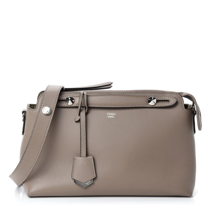 Fendi Vitello Dolce Medium By The Way Boston Bag Tortora 1 of 10