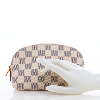 Louis Vuitton Damier Azur Cosmetic Pouch 2 of 6