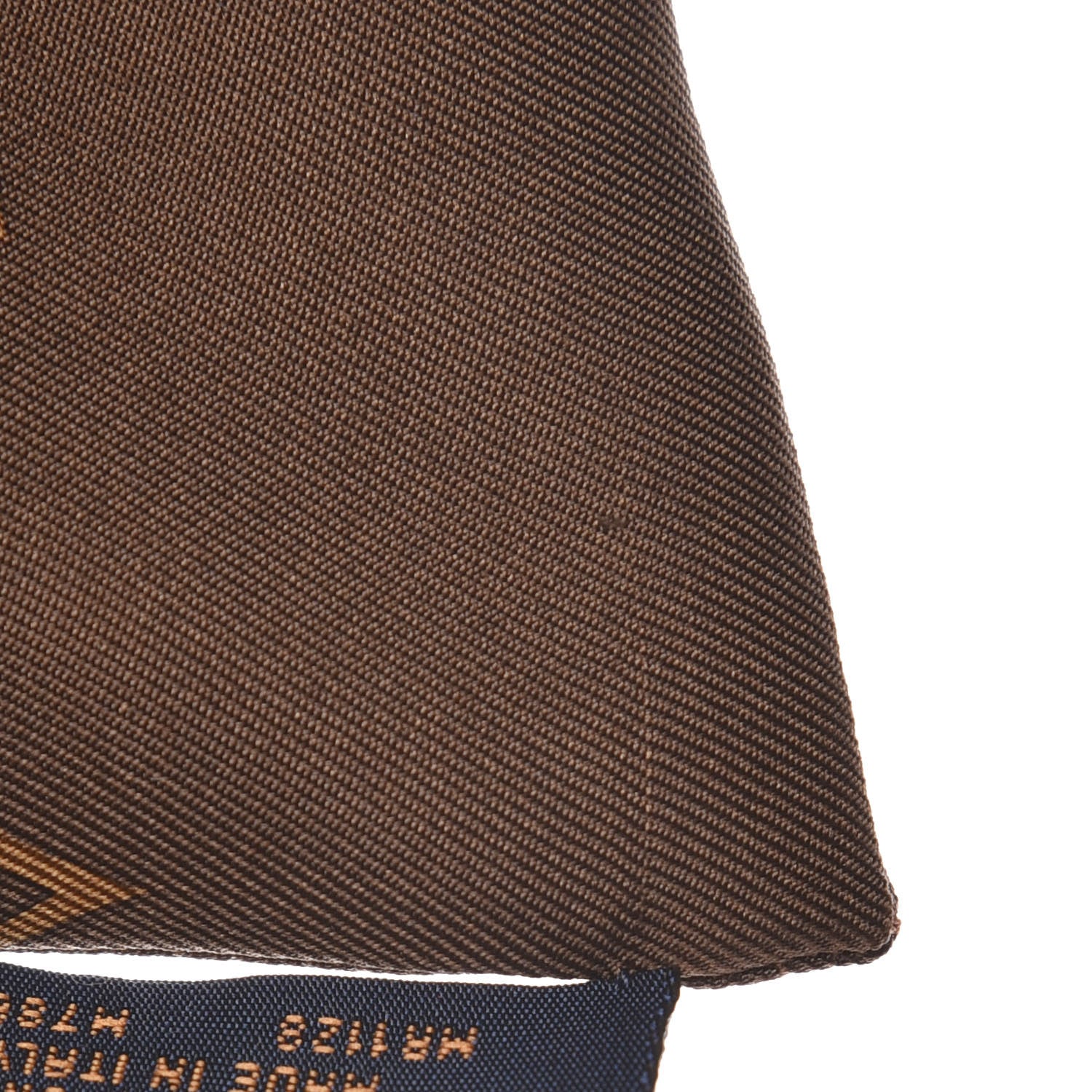 Louis Vuitton Silk Monogram Confidential Bandeau Brown 6 of 6