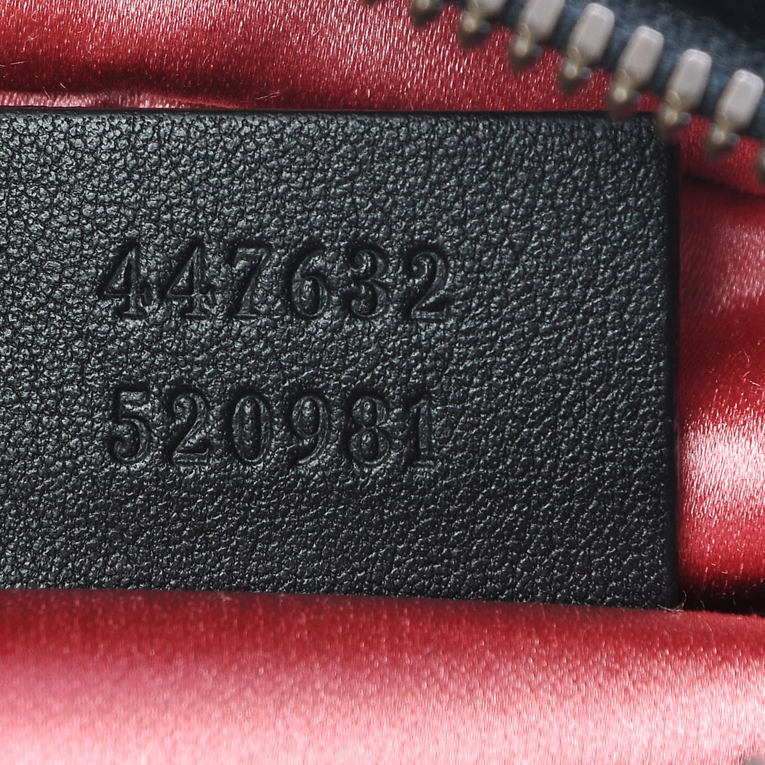 Gucci Velvet Matelasse Small GG Marmont Chain Shoulder Bag Black 7 of 7