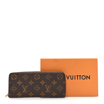 Louis Vuitton Monogram Clemence Wallet Rose Ballerine 7 of 7