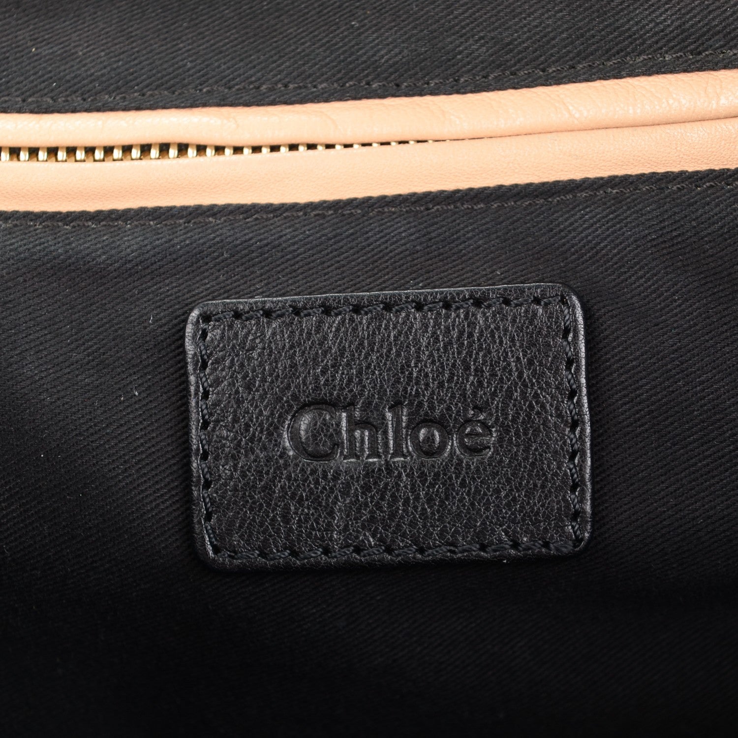 Chloe Python Calfskin East West Paraty Black 6 of 8