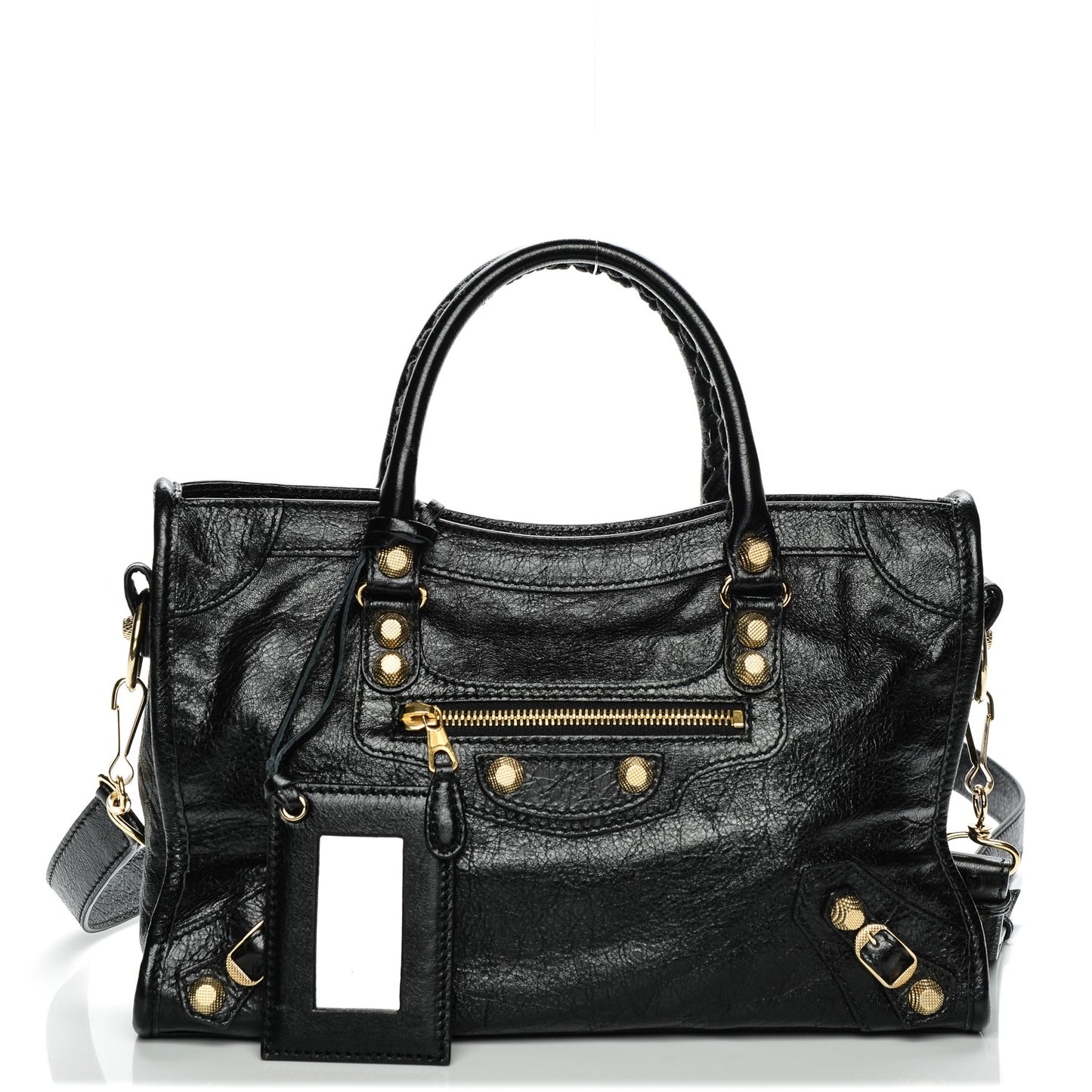 Agneau Giant 12 Gold Hardware S City Black
