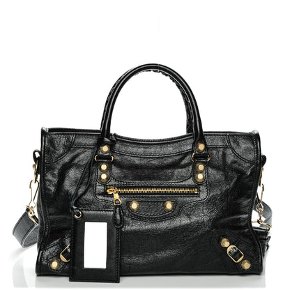 Balenciaga Agneau Giant 12 Gold Hardware S City Black 1 of 7