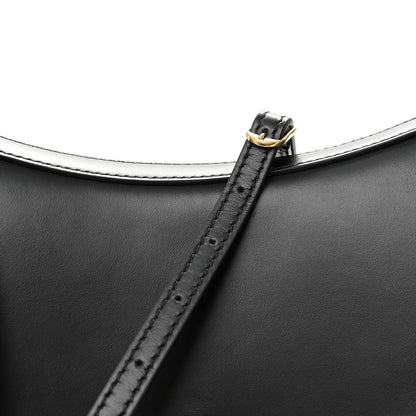 Balenciaga Natural Smooth Calfskin Medium Nano Top Handle Handbag Black 7 of 9