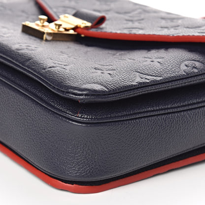 Louis Vuitton Empreinte Pochette Metis Marine Rouge 8 of 8