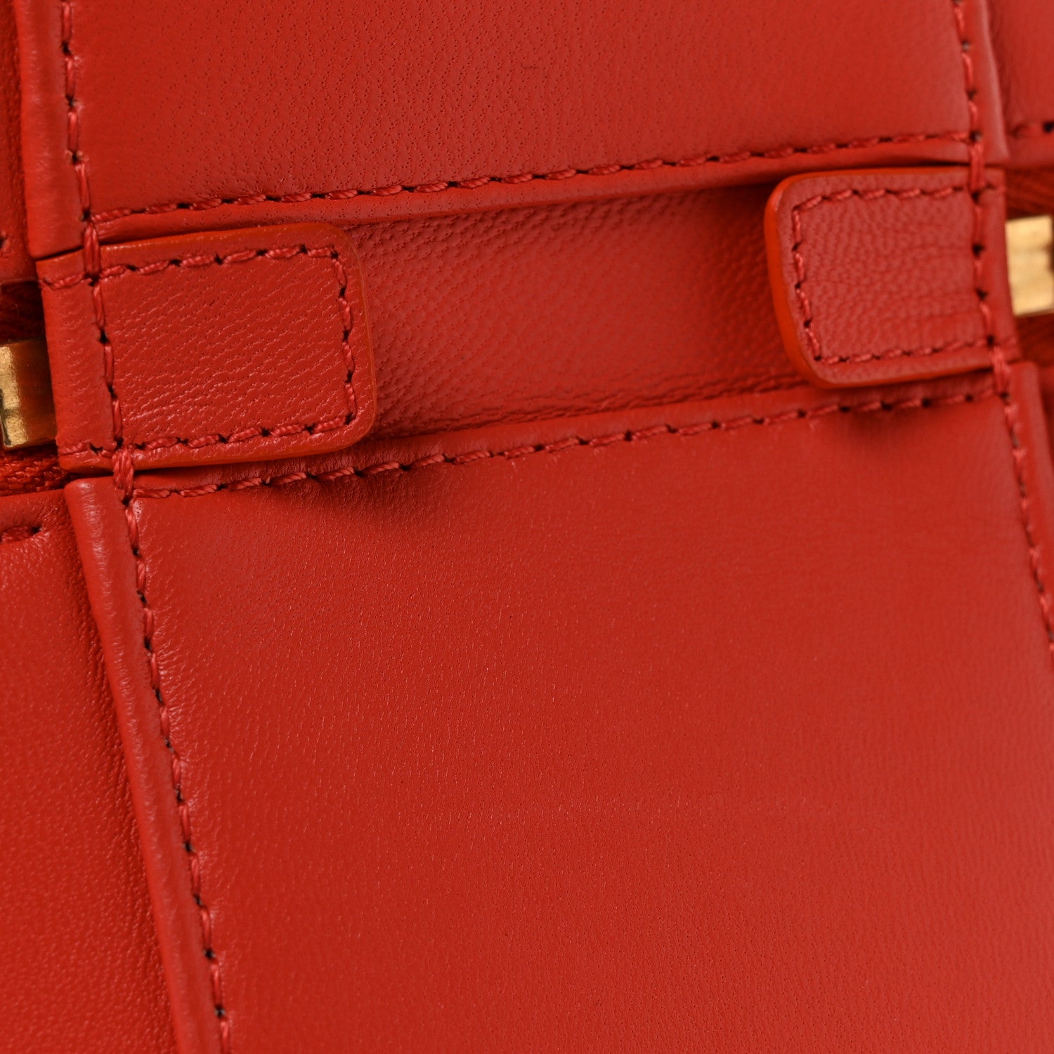 Chanel Lambskin Timeless Vanity Cosmetic Case Red 1923636