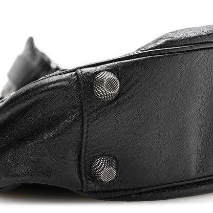 Balenciaga Agneau Arena Small Le Cagole Shoulder Bag Black 9 of 10