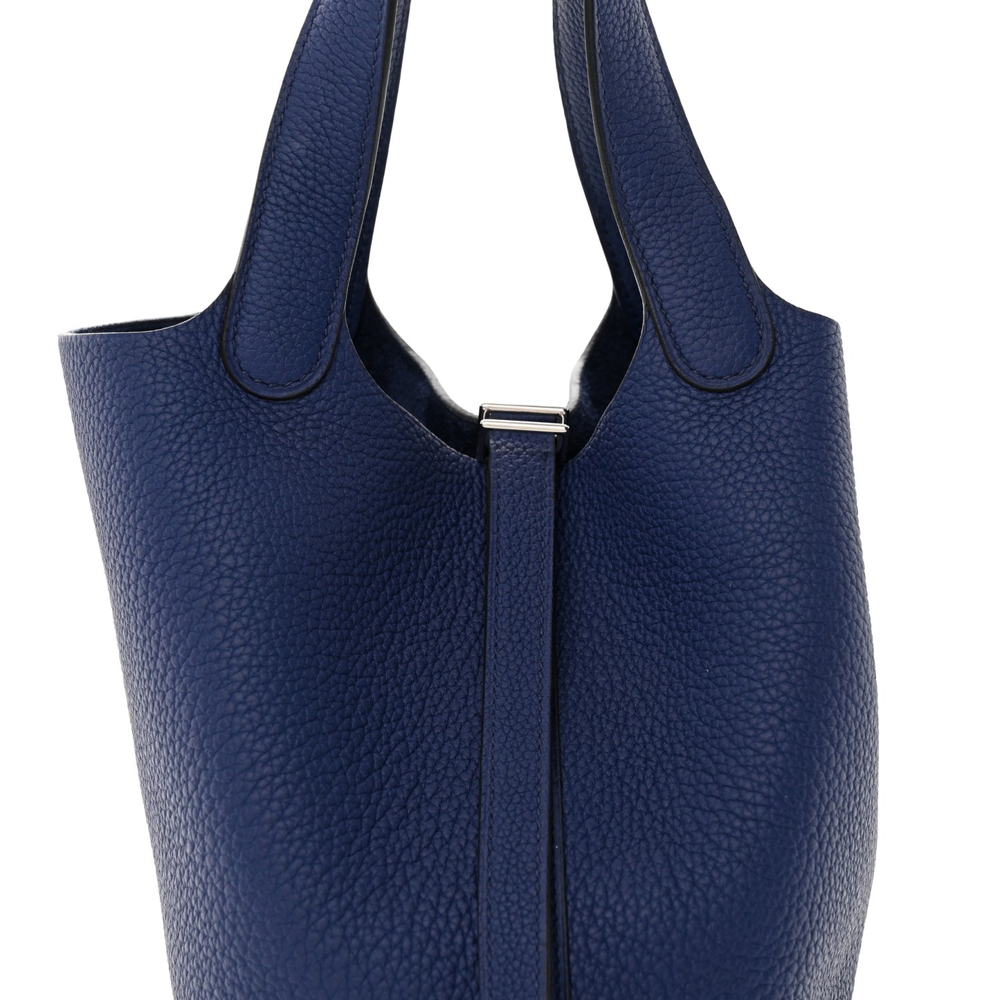 Taurillon Clemence Picotin Lock 18 PM Bleu Electrique