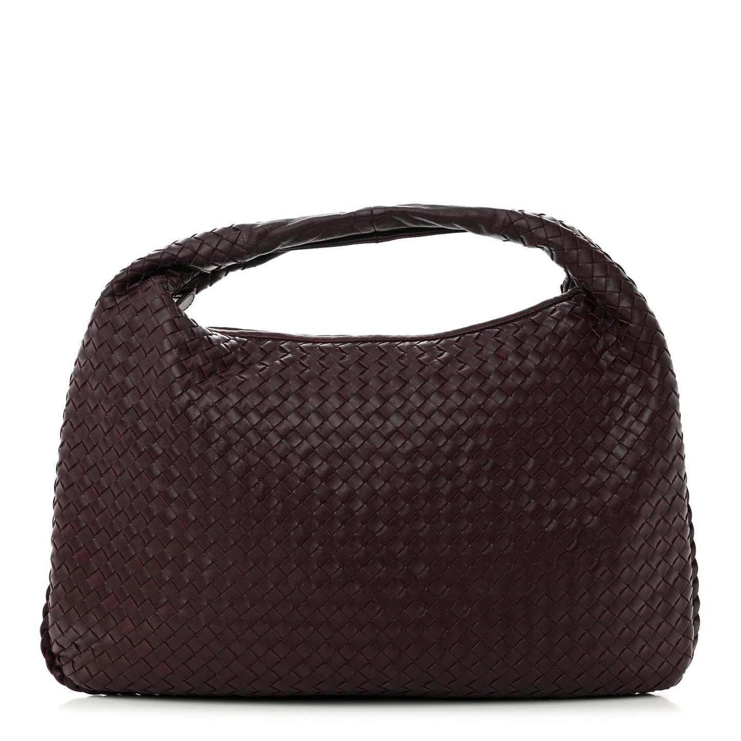 Nappa Intrecciato Large Veneta Hobo Barolo