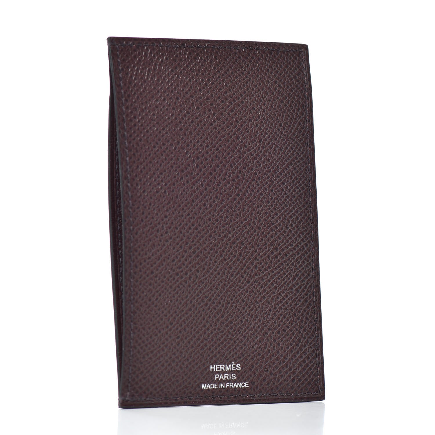 Hermes Epsom Chevre Mysore Les Petits Chevaux Card Holder Rouge Sellier Caramel Pink Rose Sakura 3 of 4