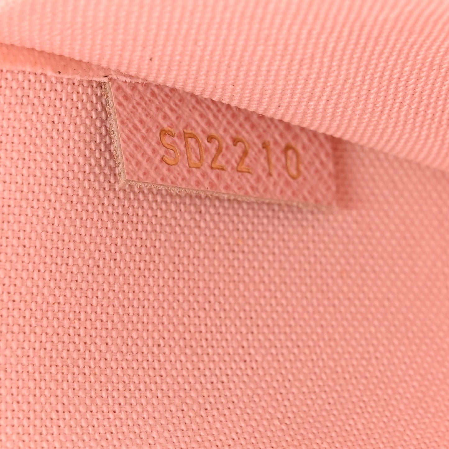 Damier Azur Pochette Felicie Chain Wallet Rose Ballerine