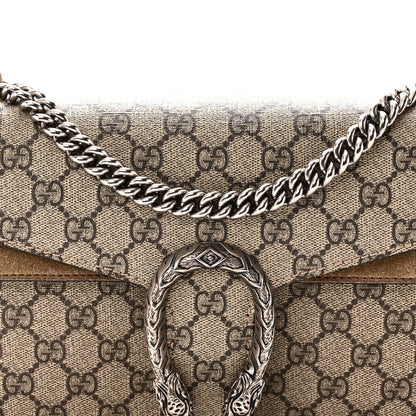 Gucci GG Supreme Monogram Small Dionysus Shoulder Bag Taupe 8 of 10