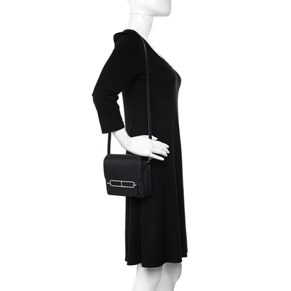 Hermes Evergrain Mini Sac Roulis Black 2 of 18