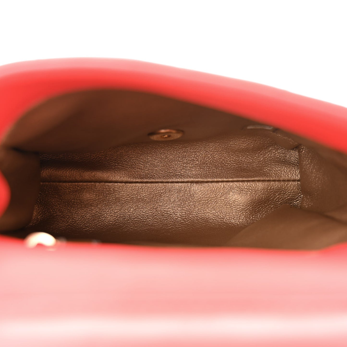 Lambskin Quilted Side-Packs Red