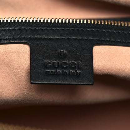 Gucci Suede Patent GG Web Medium Ophidia Tote Bag Black 6 of 13