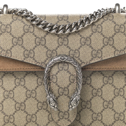 Gucci GG Supreme Monogram Mini Dionysus Shoulder Bag Taupe 11 of 13